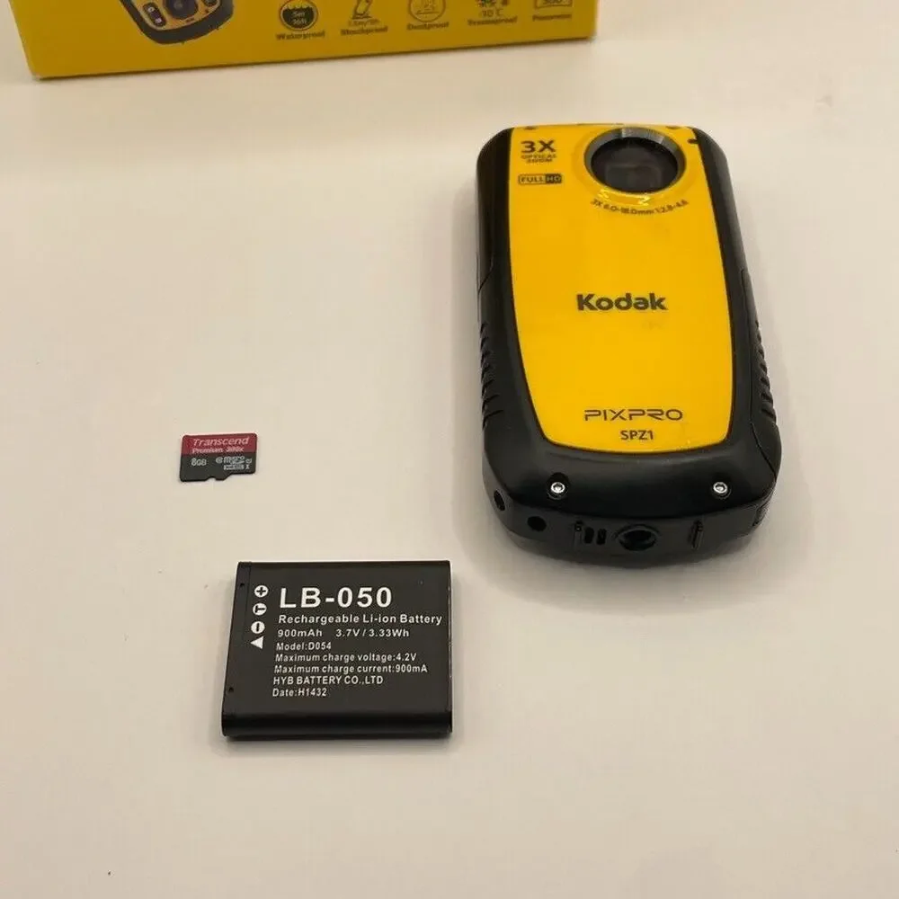 Kodak - PIXPRO SPZ1 - Digital Camcorder‎ - Yellow